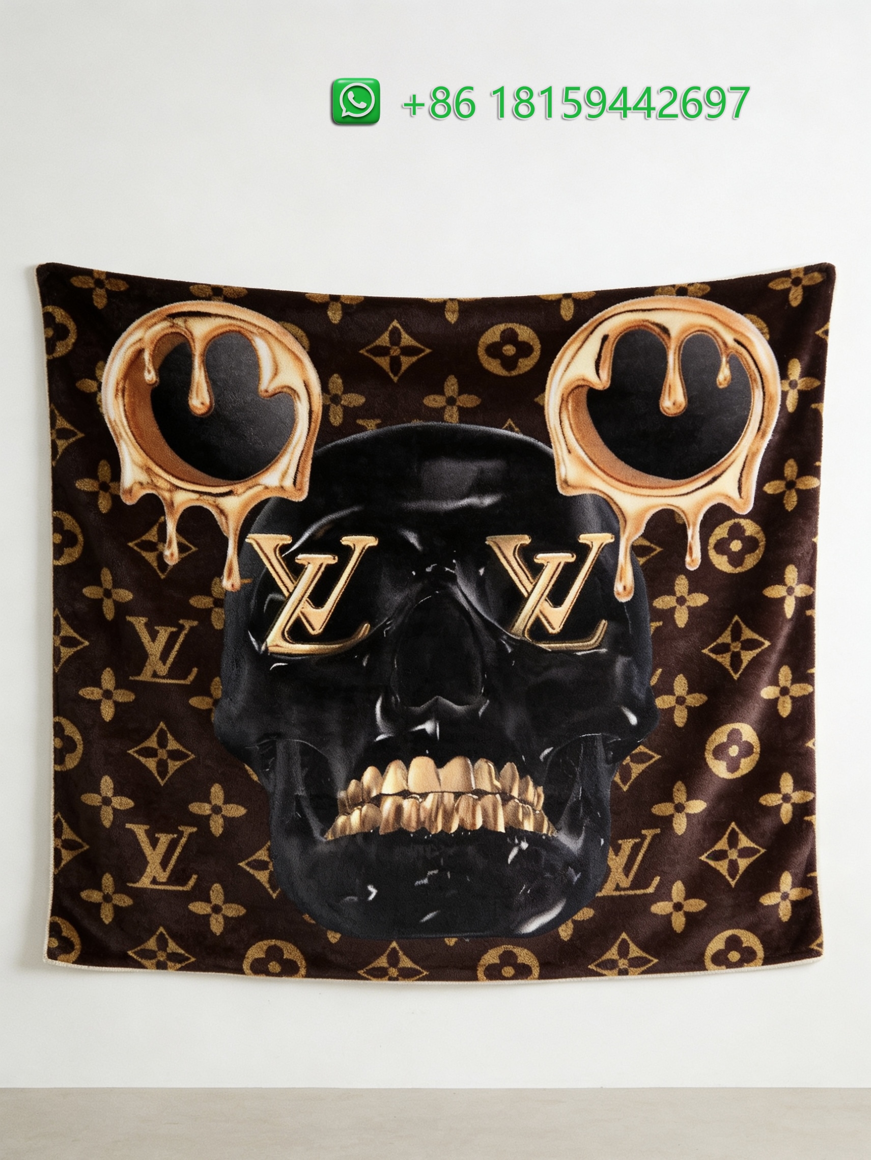Louis Vuitton Throw Blankets